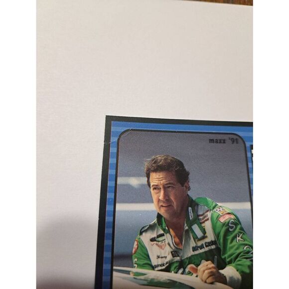 Vintage 1991 Maxx Harry Gant #33 Race Car Nascar Trading Card - Picture 2 of 3